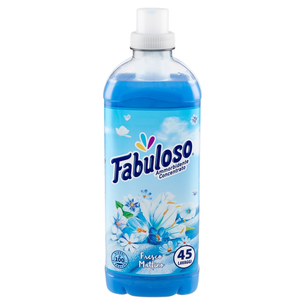 Fabuloso ammorbidente concentrato Fresco mattino 45 lavaggi 1 L
